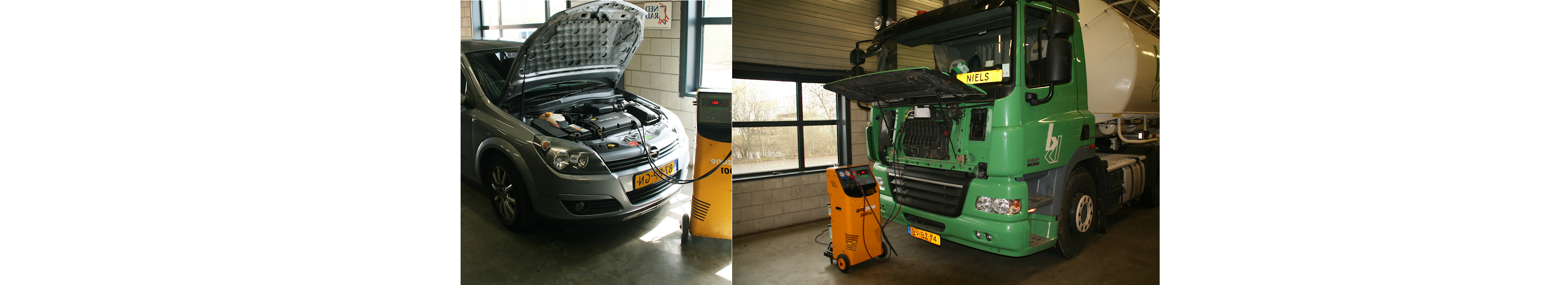 Airco service vullen auto vrachtwagen www.carcoolsystems.nl